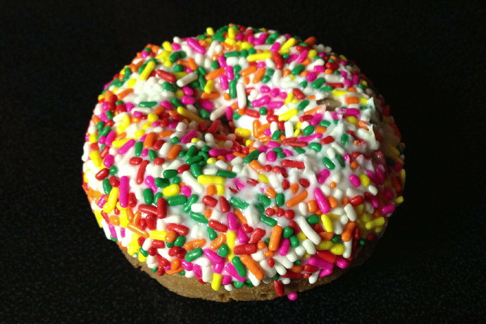 photo of a cake donut from Westward Orchards, Harvard, MA