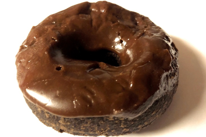 photo of chocolate donut from Westward Orchards, Harvard, MA