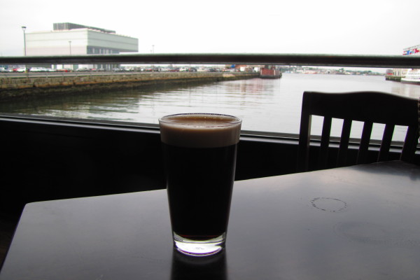 photo of view from Whiskey Priest, Boston, MA