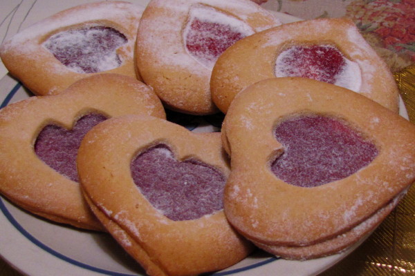 photo of raspberry tarts from Wilson Farm, Lexington, MA